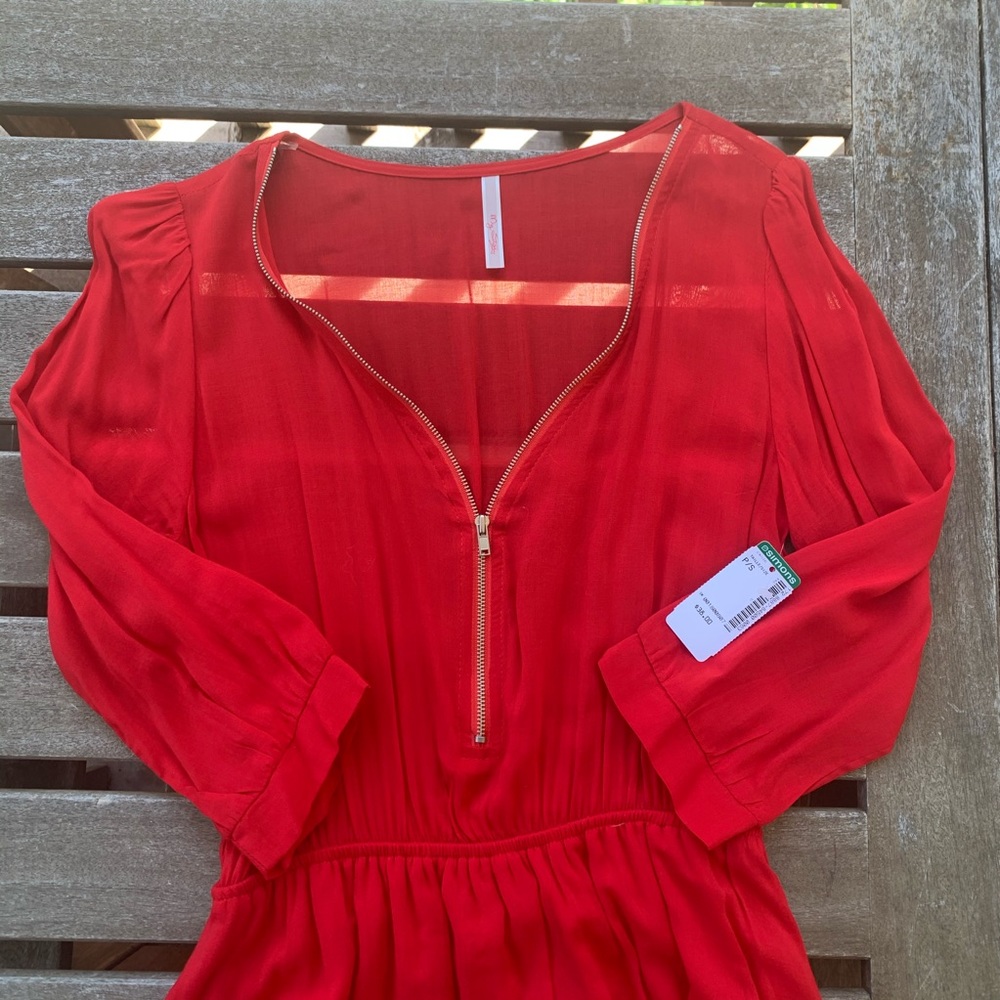 Robe rouge / Red dress